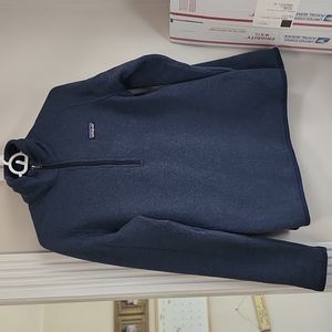 Patagonia better sweater navy size med
